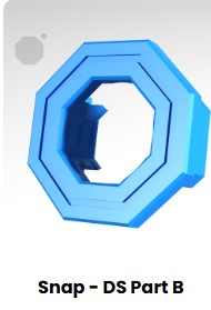 Mounting System Single Offset Snap Part A and Part B